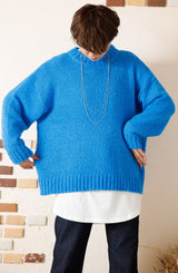 ブークレー天竺チュニックプルオーバー