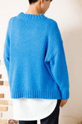 ブークレー天竺チュニックプルオーバー