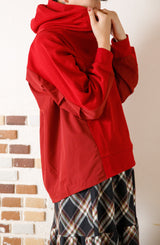 バックデザインパーカー