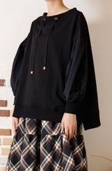 袖ボリュームプルオーバー