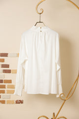 タックスタンドネックプルオーバー