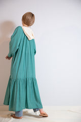 2wayティアードマキシワンピース