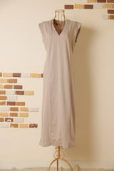 ポンチストレートシームワンピース