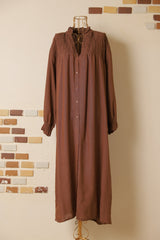 スモッキングワンピース