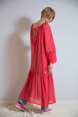 2wayティアードマキシワンピース