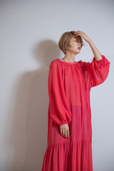 2wayティアードマキシワンピース