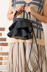 ティアードフリルバッグ