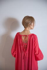 2wayティアードマキシワンピース