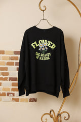 花レトロロゴBIGプルオーバー