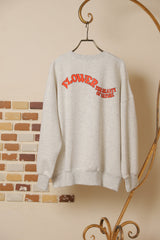 花レトロロゴBIGプルオーバー