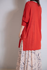 クールドルマントッパーカーディガン