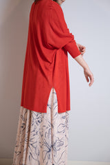 クールドルマントッパーカーディガン