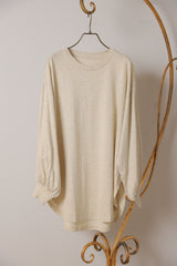 天竺ボリュームロンT