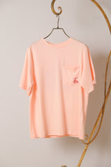 ロゴ刺繍半袖Tシャツ