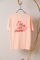 ロゴ刺繍半袖Tシャツ