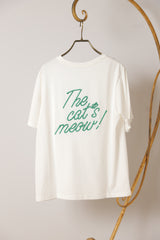 ロゴ刺繍半袖Tシャツ