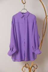 シアーカラーシャツ