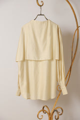 ラッフルデザインシャツ