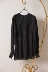 ラッフルデザインシャツ