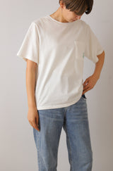 ロゴ刺繍半袖Tシャツ