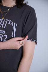 ロゴ&メローTシャツ