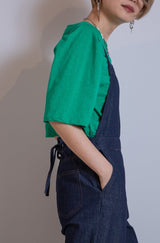 5分袖パフスリーブTシャツ