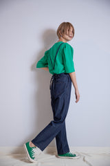 デニムサロペット