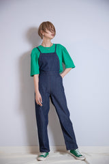 デニムサロペット