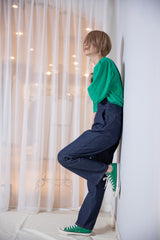 デニムサロペット