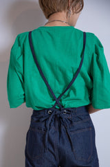 5分袖パフスリーブTシャツ