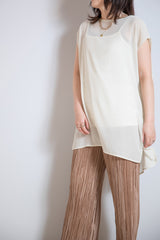 前後2way楊柳チュニック