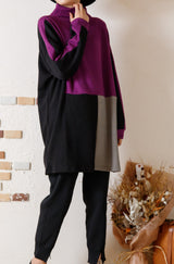 ブロッキングチュニック