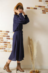 スモッキングワンピース