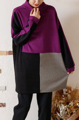 ブロッキングチュニック