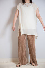 前後2way楊柳チュニック