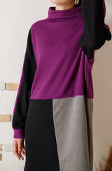 ブロッキングチュニック