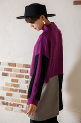 ブロッキングチュニック