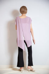 前後2way楊柳チュニック