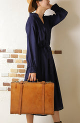 スモッキングワンピース