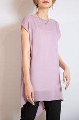 前後2way楊柳チュニック