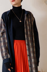 リブプチハイネックプルオーバー