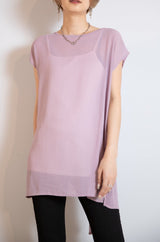 前後2way楊柳チュニック