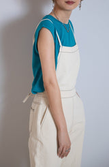 デニムサロペット