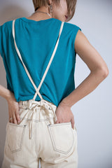 デニムサロペット