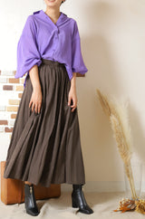 シアーカラーシャツ