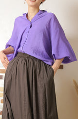 シアーカラーシャツ