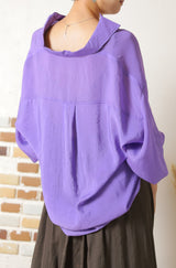 シアーカラーシャツ