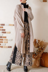 ピンタックブザムカラーシャツワンピース