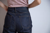 デニムロールアップパンツ