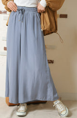 ウエストシャーリングフレアパンツ